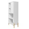 Manhattan Comfort Bowery Bookcase, White and Oak 308AMC157 - alternate 8